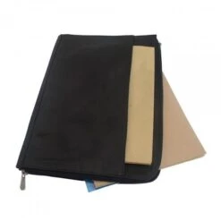 Piel Leather Zip Around Envelope – Full Grain Vaquetta Leather Portfolio -Luggage Pros Store piel leather zip around envelope 4