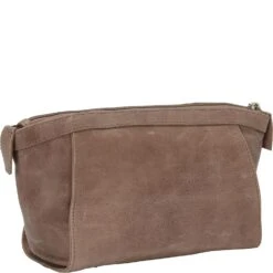 Piel Leather Zippered Travel Kit – Premium Full-Grain Cowhide Toiletry Bag -Luggage Pros Store piel leather zippered travel kit 7