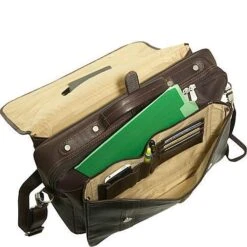 Piel Traditional Flap Portfolio -Luggage Pros Store piel traditional flap portfolio 3