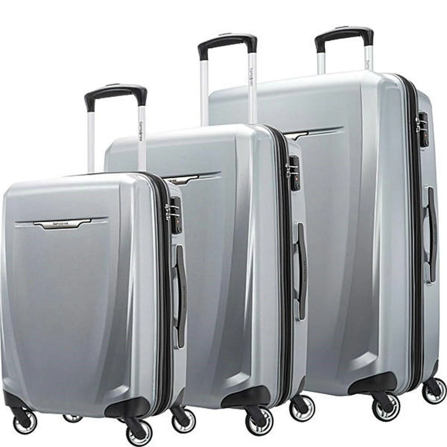 Samsonite Winfield 3 DLX Metallic Hardside 3-Piece Set - Expandable Spinner Luggage (20/25/28) 5 Samsonite Winfield 3 DLX Metallic Hardside 3-Piece Set - Expandable Spinner Luggage (20/25/28) - Image 3