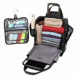 Travelpro Crew VersaPack Rolling UnderSeat Carry-on -Luggage Pros Store travelpro crew versapack rolling underseat carry on 3