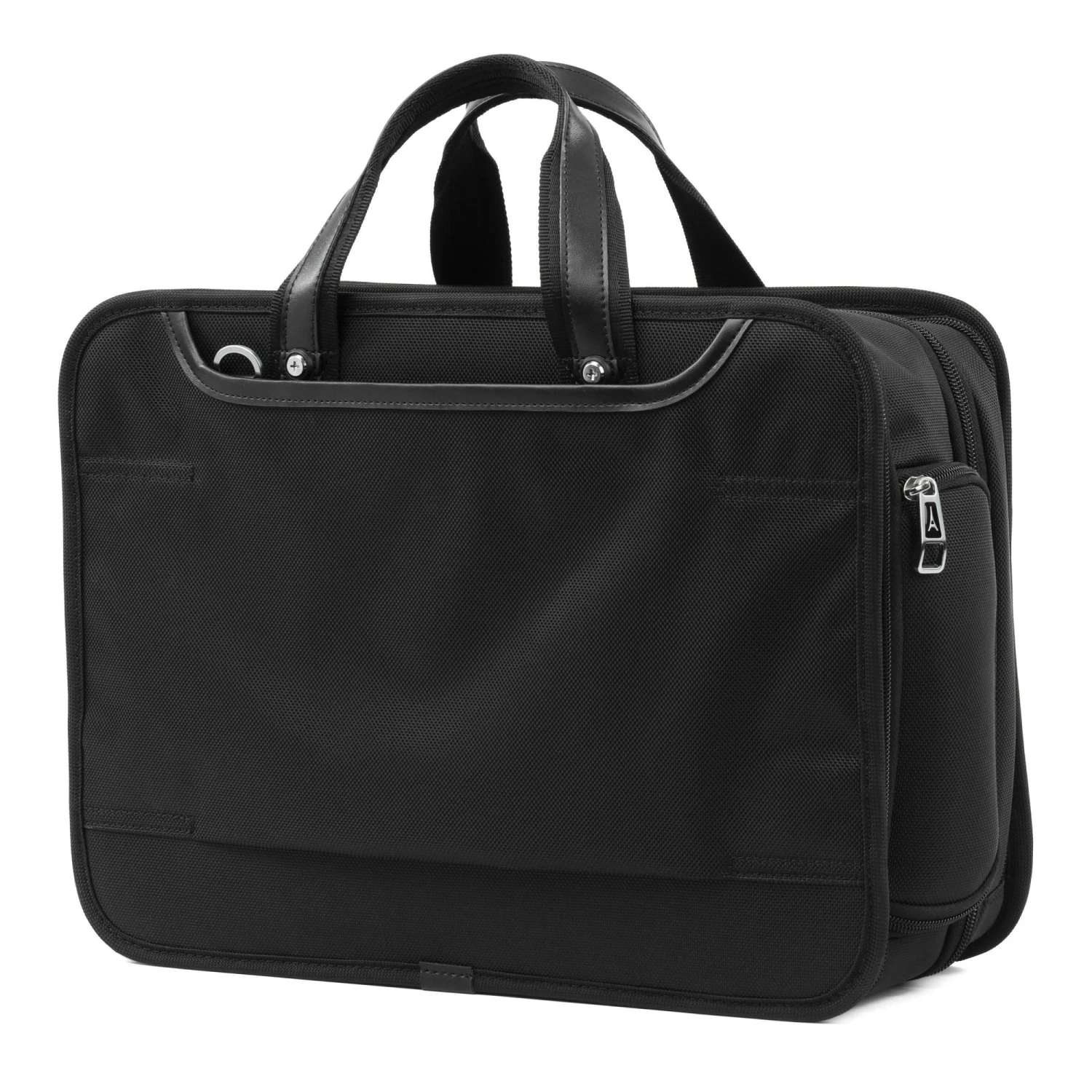 Travelpro Platinum Elite Shadow Black Expandable Business Brief – Premium 15.6" Laptop Bag with Leather Accents 8 Travelpro Platinum Elite Shadow Black Expandable Business Brief – Premium 15.6" Laptop Bag with Leather Accents - Image 6