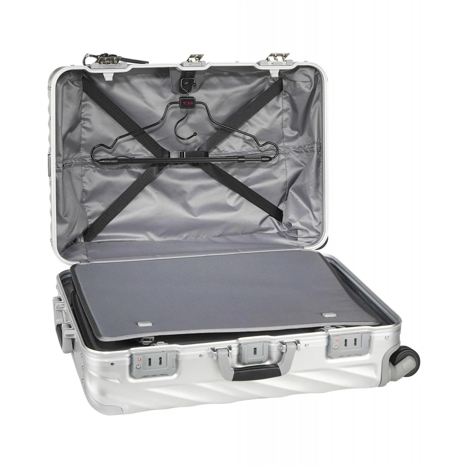 TUMI Silver Aluminum 19 Degree Short Trip Packing Case – Premium Hardside Spinner Luggage 4 TUMI Silver Aluminum 19 Degree Short Trip Packing Case – Premium Hardside Spinner Luggage - Image 2